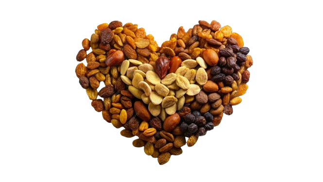 Dry Fruits Heart